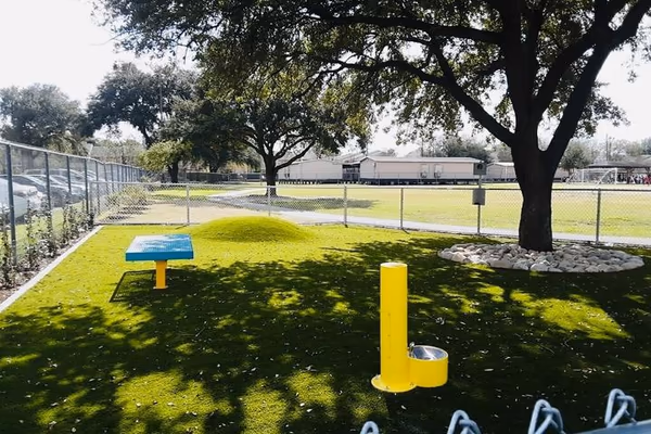 Dog park at Maxey Park